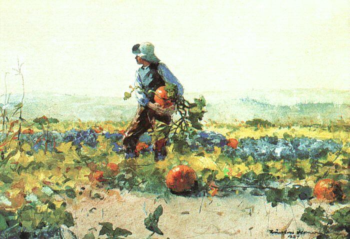 Winslow Homer For to be a Farmer's Boy oil painting picture